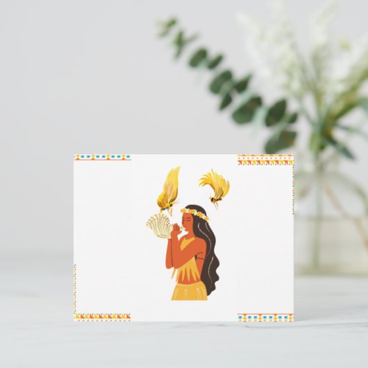 Briefkaart (Staand voorkant)