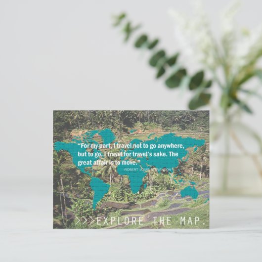 Briefkaart (Staand voorkant)