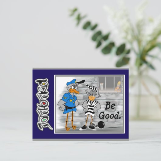 Briefkaart (Staand voorkant)