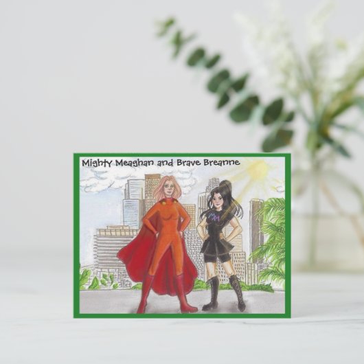 Briefkaart (Staand voorkant)