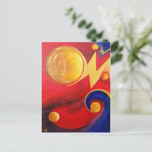Briefkaart (Staand voorkant)
