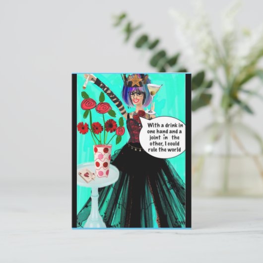 BRIEFKAART (Staand voorkant)