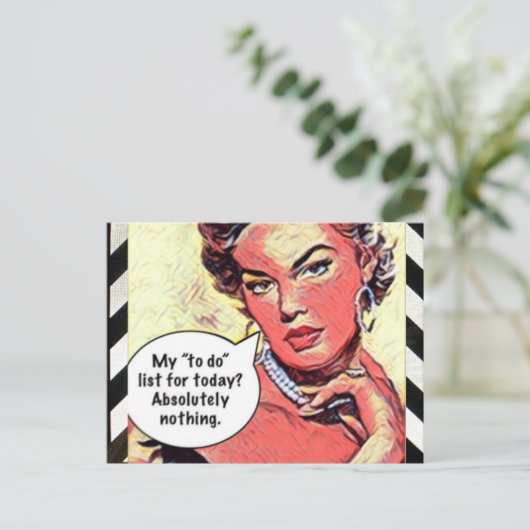 Briefkaart (Staand voorkant)