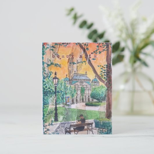 Briefkaart (Staand voorkant)