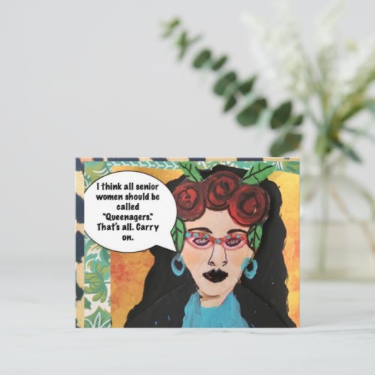 BRIEFKAART (Staand voorkant)