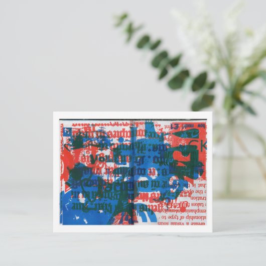 Briefkaart (Staand voorkant)