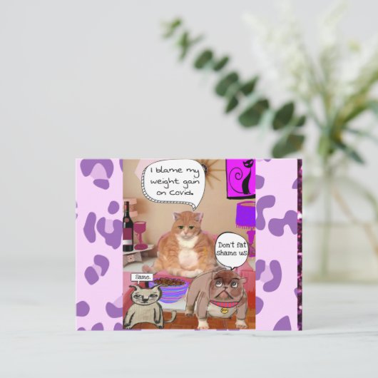 Briefkaart (Staand voorkant)