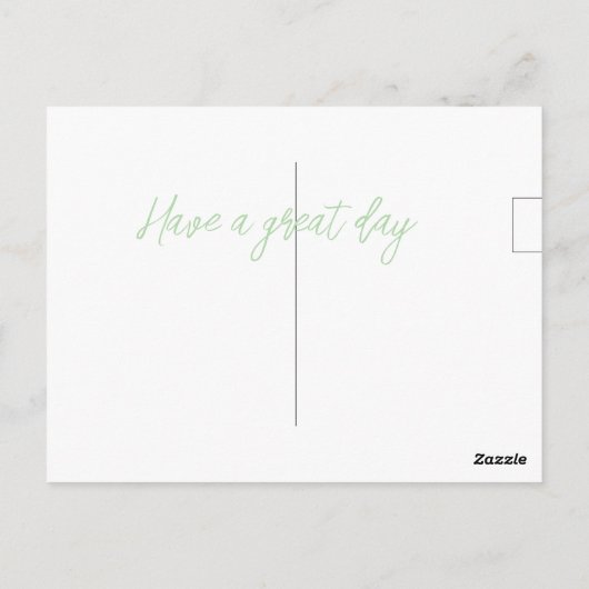 Briefkaart (Achterkant)