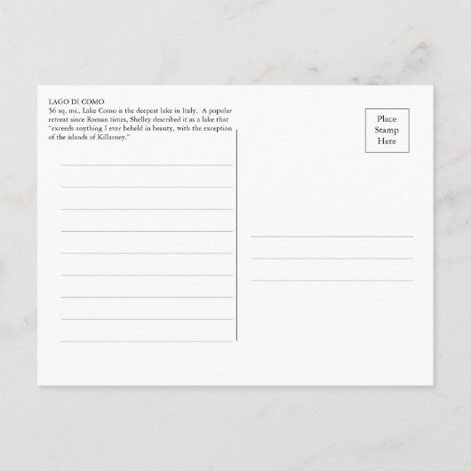 Briefkaart (Achterkant)