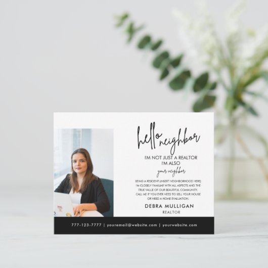 Briefkaart (Staand voorkant)