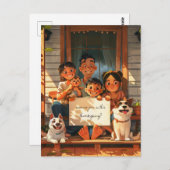 Briefkaart (Voorkant / Achterkant)