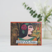 Briefkaart (Staand voorkant)