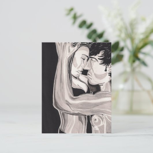 Briefkaart (Staand voorkant)