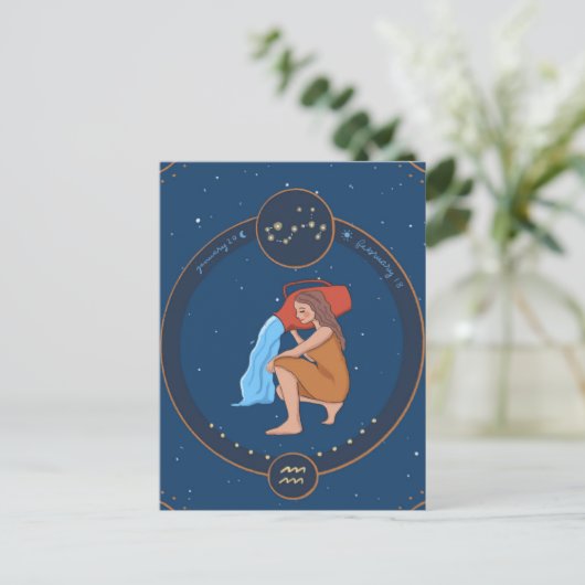 Briefkaart (Staand voorkant)