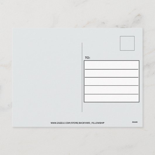 Briefkaart (Achterkant)