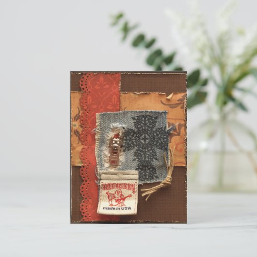 Briefkaart (Staand voorkant)