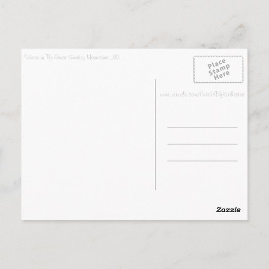 Briefkaart (Achterkant)