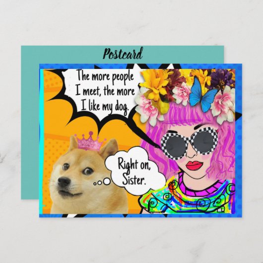 Briefkaart (Voorkant / Achterkant)