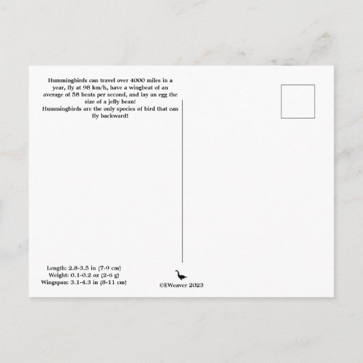 Briefkaart (Achterkant)