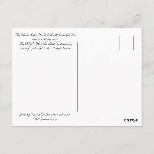 Briefkaart (Achterkant)