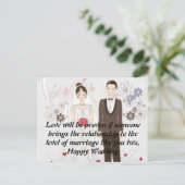 Briefkaart (Staand voorkant)