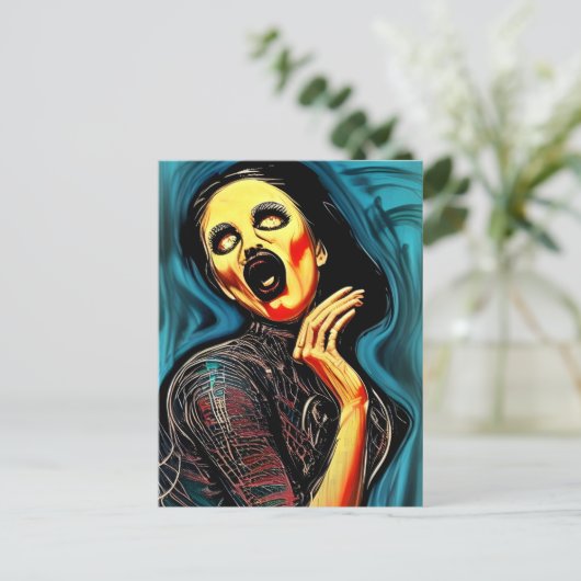 Briefkaart (Staand voorkant)