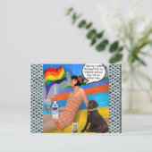 Briefkaart (Staand voorkant)