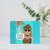 Briefkaart (Staand voorkant)