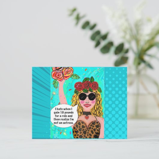 Briefkaart (Staand voorkant)