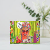 Briefkaart (Staand voorkant)