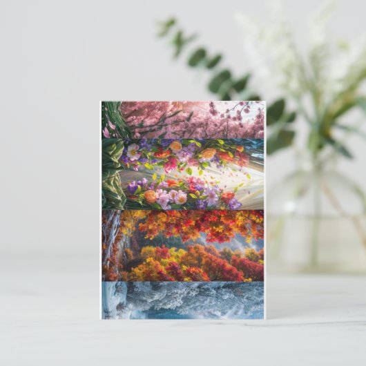 Briefkaart (Staand voorkant)