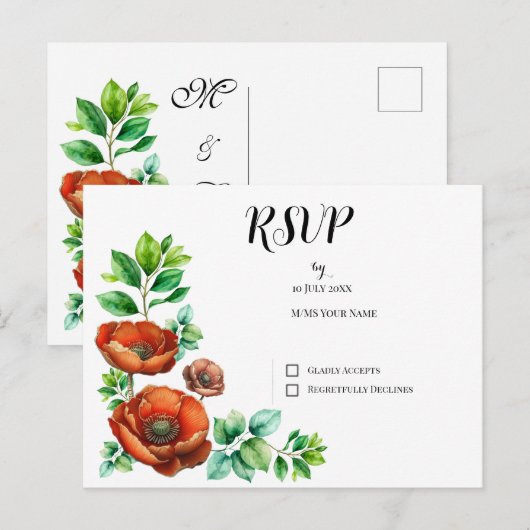 Briefkaart (Voorkant / Achterkant)