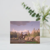 Briefkaart (Staand voorkant)