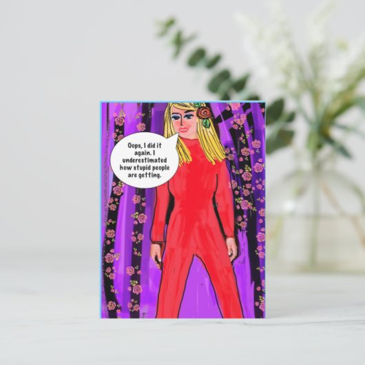 BRIEFKAART (Staand voorkant)