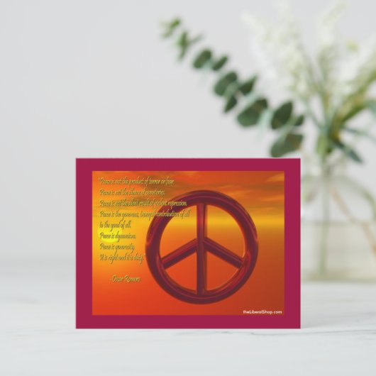 Briefkaart (Staand voorkant)