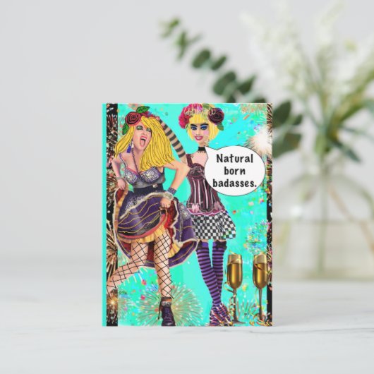 BRIEFKAART (Staand voorkant)