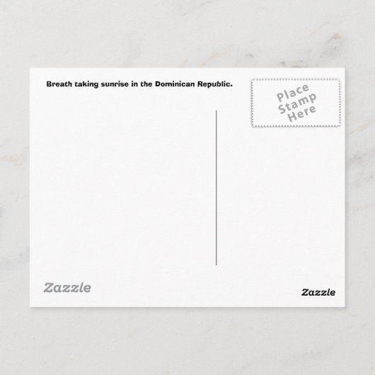 Briefkaart (Achterkant)