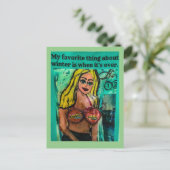 Briefkaart (Staand voorkant)