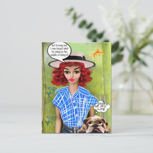 BRIEFKAART (Staand voorkant)