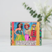 Briefkaart (Staand voorkant)