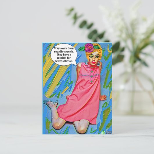 BRIEFKAART (Staand voorkant)