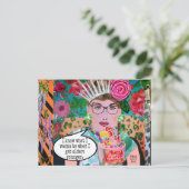 Briefkaart (Staand voorkant)