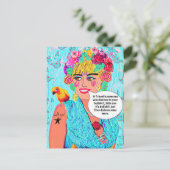 BRIEFKAART (Staand voorkant)