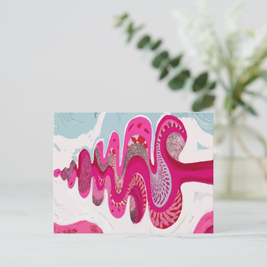 Briefkaart (Staand voorkant)