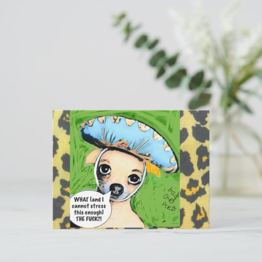 Briefkaart (Staand voorkant)