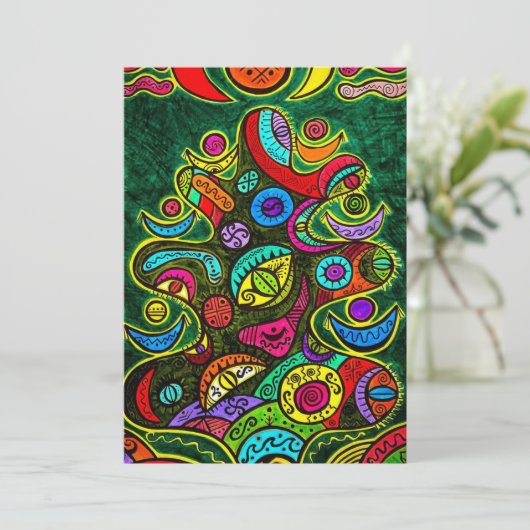 Briefkaart (Staand voorkant)