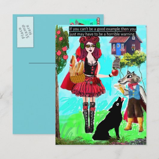 BRIEFKAART (Voorkant / Achterkant)