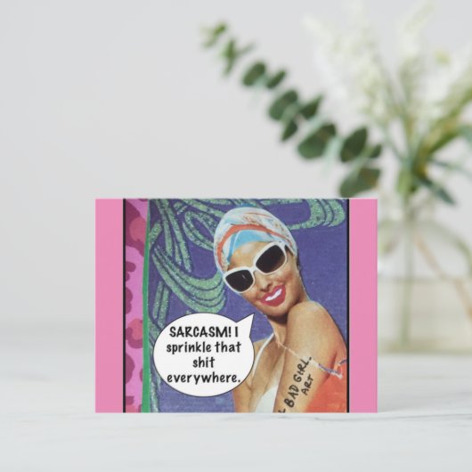 Briefkaart (Staand voorkant)