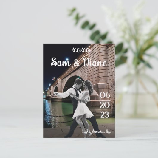 Briefkaart (Staand voorkant)