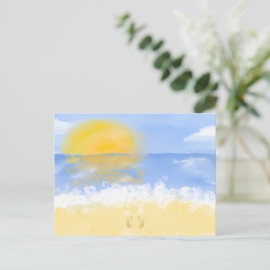 Briefkaart (Staand voorkant)